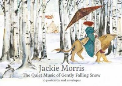 Quiet Music Of Gently Falling Snow Postc